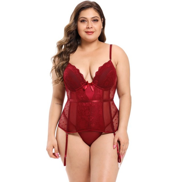 Women Dress Underwear Corsets Bustier Underwire Bra Bodysuit Briefer Body Shaper Sexy Lingerie with Garter Belt Waist Trainer