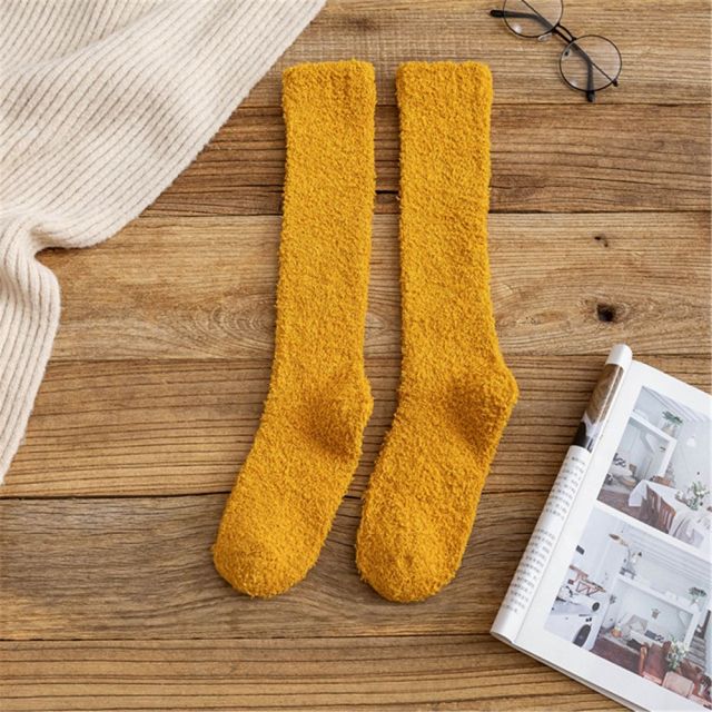 Women Slippers Home Socks Christmas Cartoon Elk Floor Socks Plush Velvet Non-slip Carpet Fluffy Warm Socks