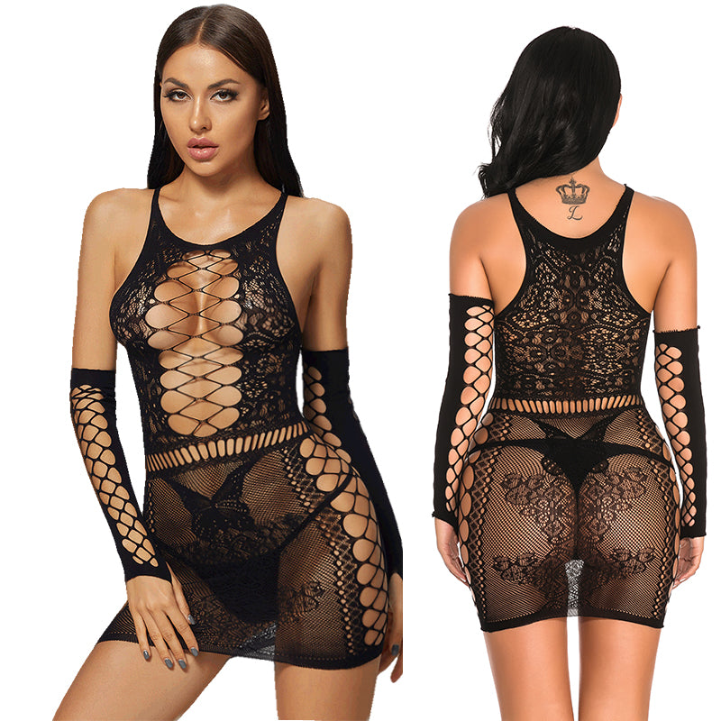 Porno Sexy Lingerie Lenceria Sensual Mujer Babydolls Lenceria Mujer Erotic Langerie Feminina Lenceria Fishnet Dress