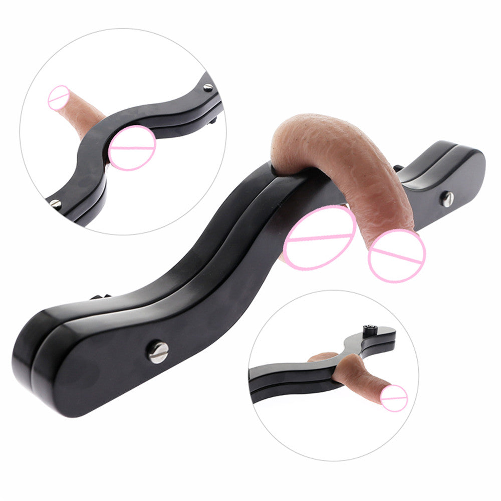 Adult Sex Toys For Men BDSM Bondage Ankle Cuffs The Humbler CBT Cock Rings Cock Cage Torture Ball Scrotum Stretcher Scrotal Lock