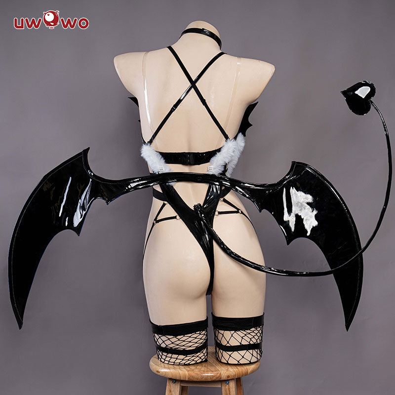 UWOWO NSFW Genshin Impact Fanart Succubus Ganyu Cosplay Costume Sexy Cos Outfit