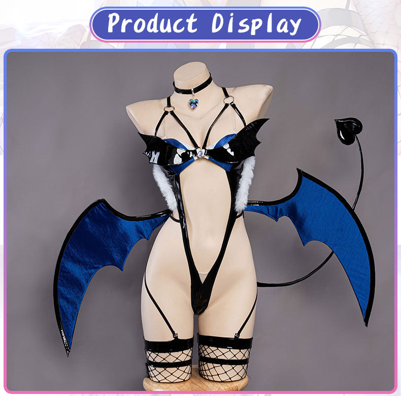 UWOWO NSFW Genshin Impact Fanart Succubus Ganyu Cosplay Costume Sexy Cos Outfit