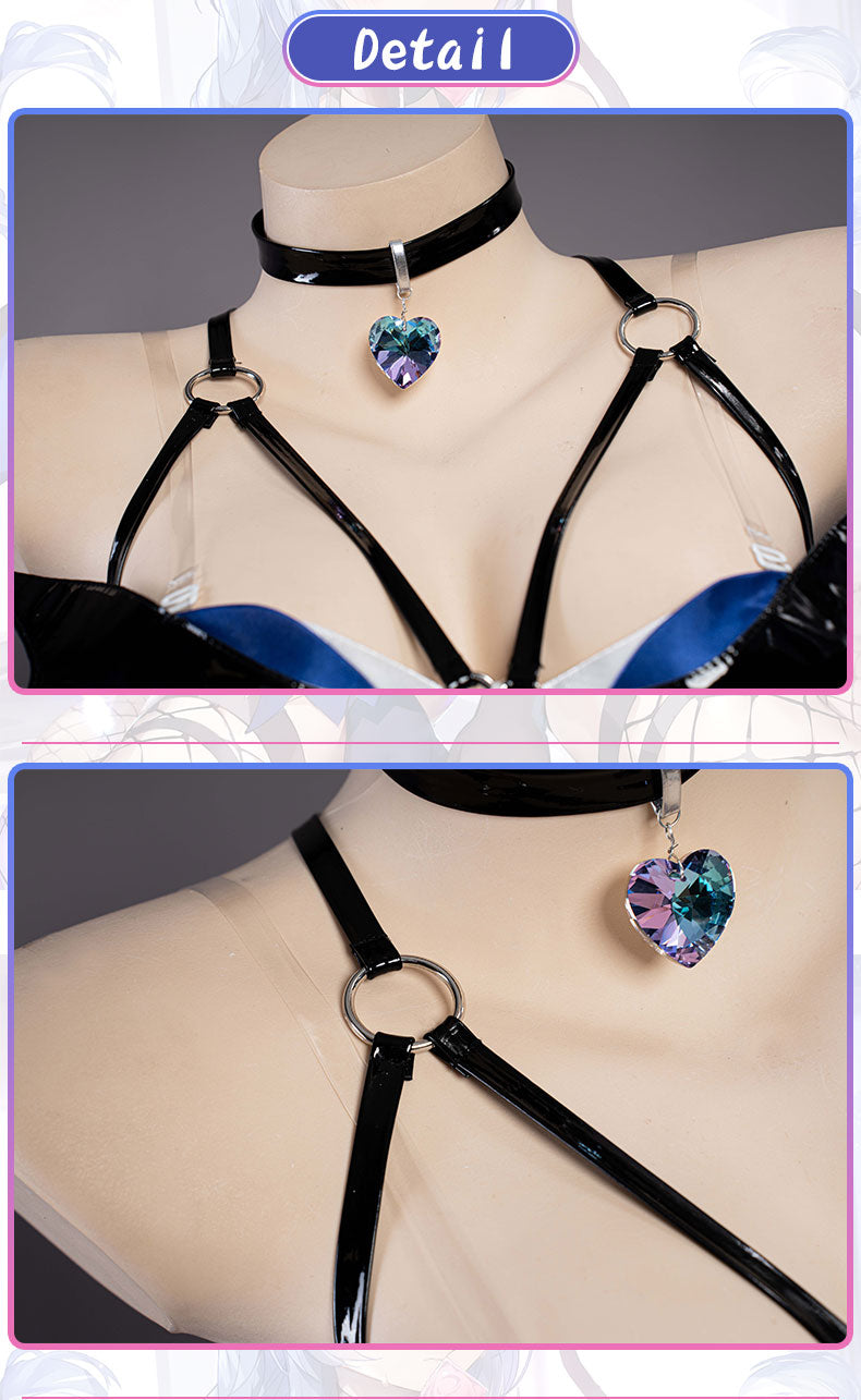 UWOWO NSFW Genshin Impact Fanart Succubus Ganyu Cosplay Costume Sexy Cos Outfit