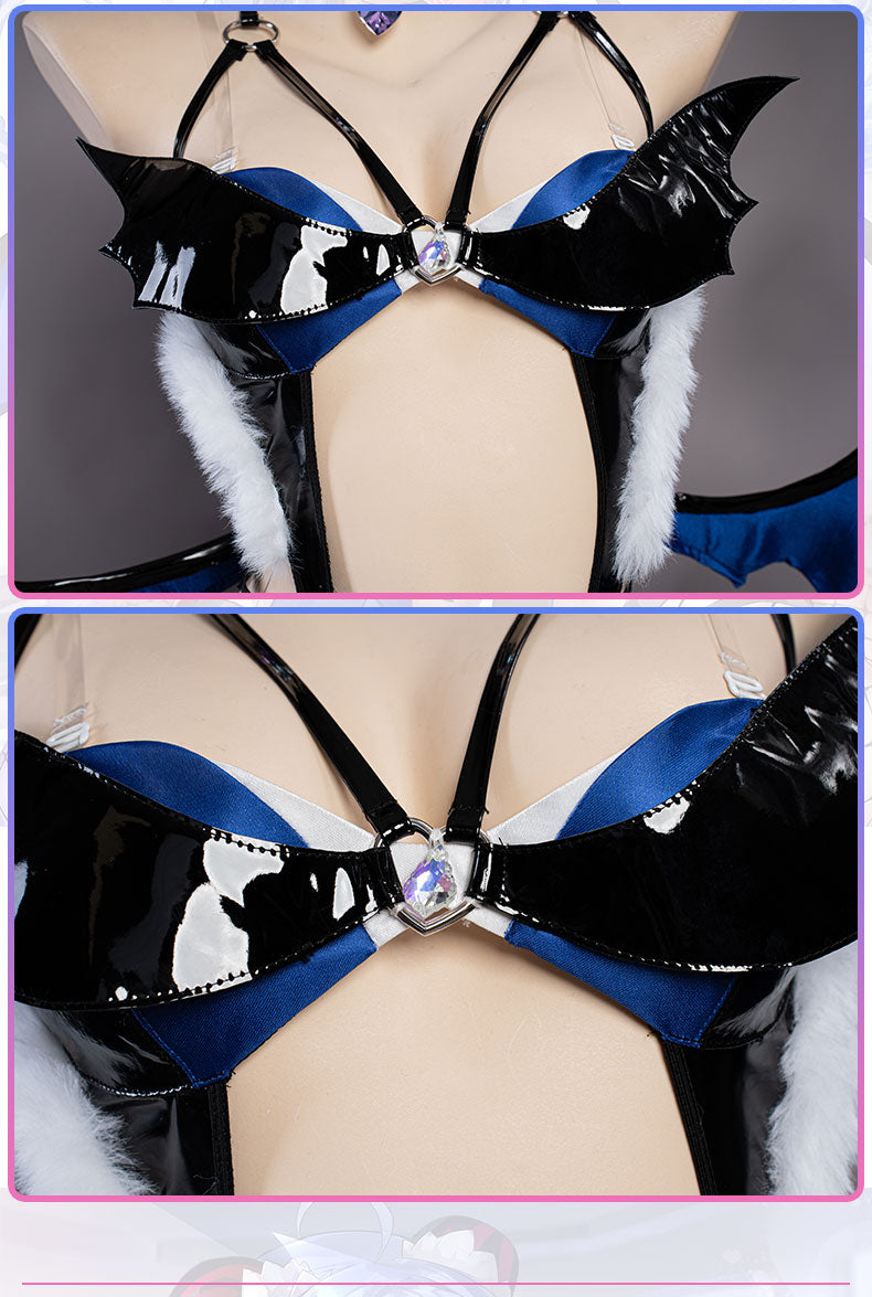 UWOWO NSFW Genshin Impact Fanart Succubus Ganyu Cosplay Costume Sexy Cos Outfit