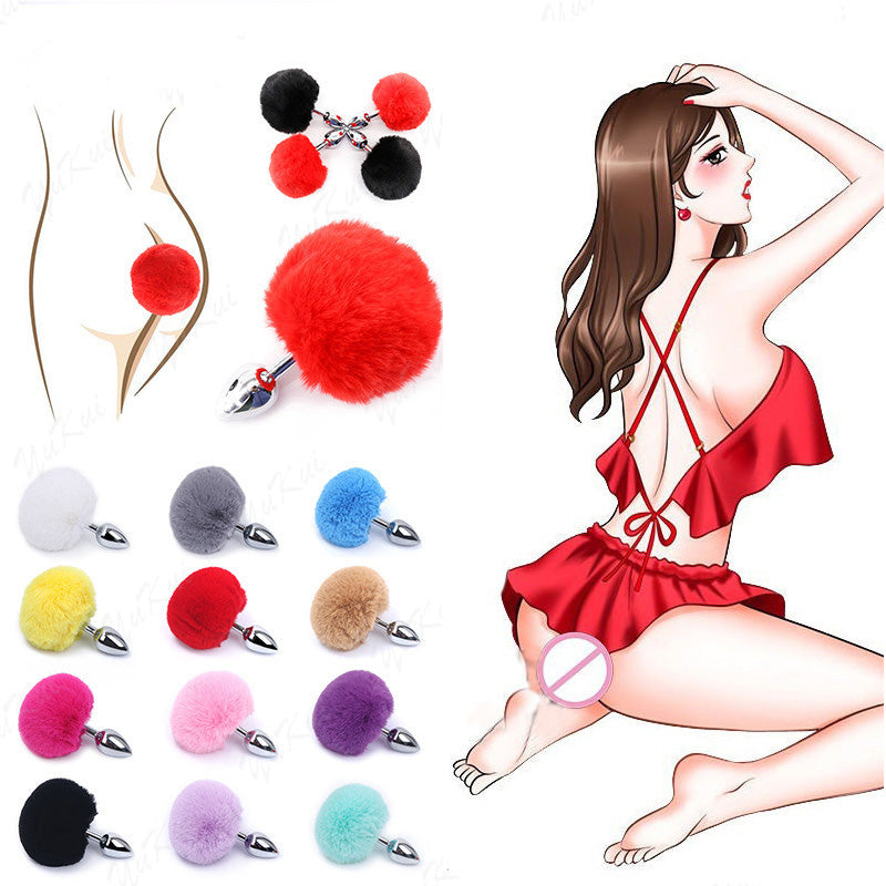 Sexy Fox Tail Anal Plug Anal Sex Toys For Women Metal Butt Plug Cosplay Sex Games for Couple Flirting Dildo Goods For adults 18
