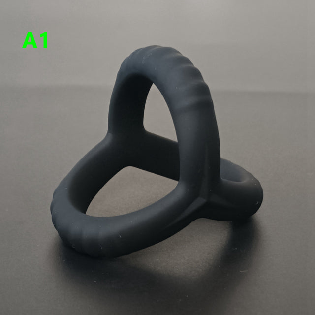 Penis Ring Reusable Silicone Semen Cock Ring Penis Enlargement Delayed Ejaculation Sex Toys For Men