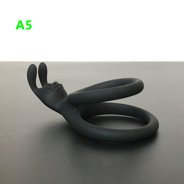 Penis Ring Reusable Silicone Semen Cock Ring Penis Enlargement Delayed Ejaculation Sex Toys For Men