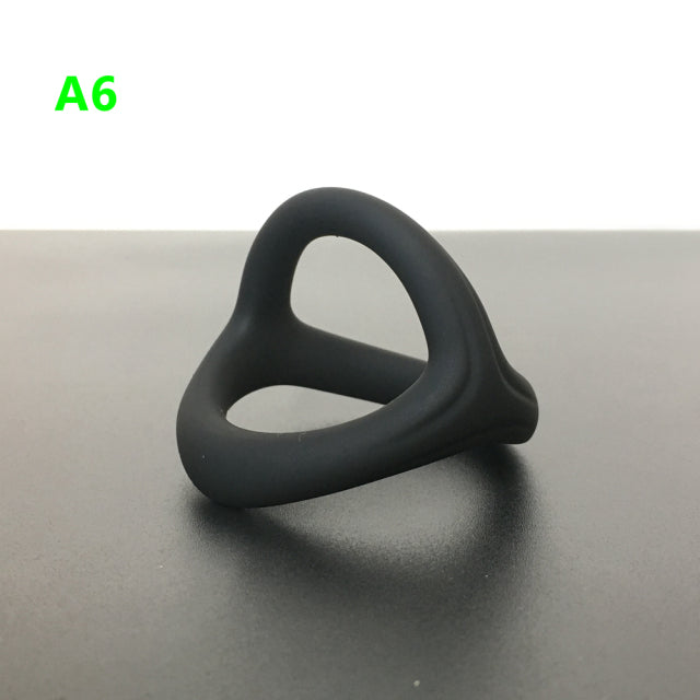 Penis Ring Reusable Silicone Semen Cock Ring Penis Enlargement Delayed Ejaculation Sex Toys For Men
