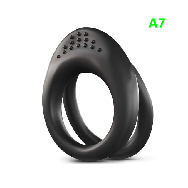 Penis Ring Reusable Silicone Semen Cock Ring Penis Enlargement Delayed Ejaculation Sex Toys For Men