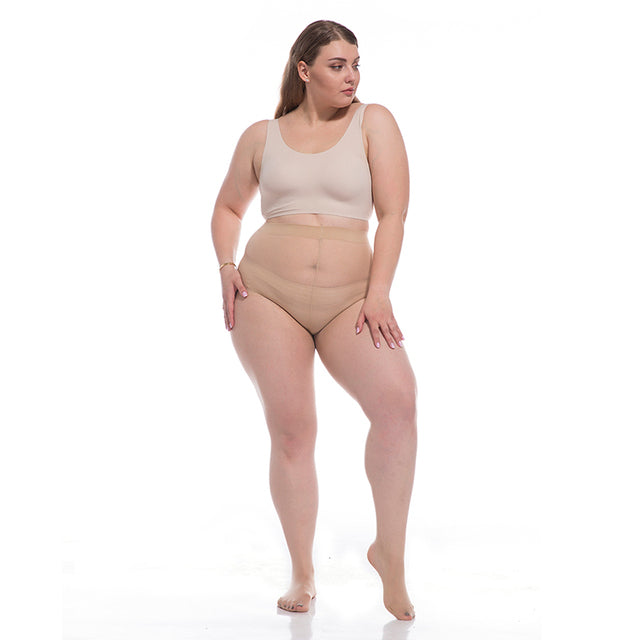 Extra large size super elastic summer thin stockings women pantyhose anti-hook silk hiding sexy woman Plus Size stockings
