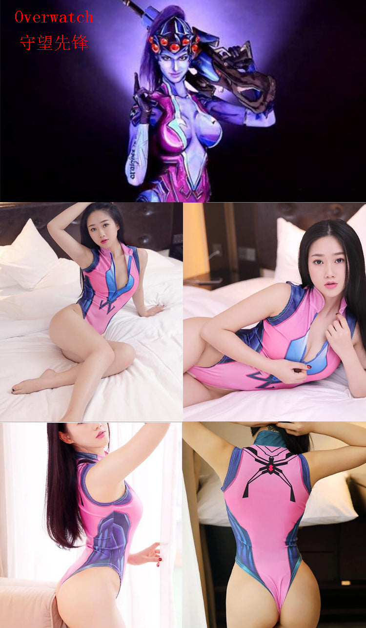 Anime cosplay swimsui tankini swimsuits Women/Girls Sexy Bikini Swimwear Bodysuit 3D printin Jumpsuits Cosplay Costumes