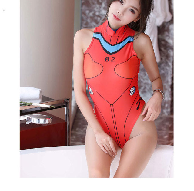 Anime cosplay swimsui tankini swimsuits Women/Girls Sexy Bikini Swimwear Bodysuit 3D printin Jumpsuits Cosplay Costumes