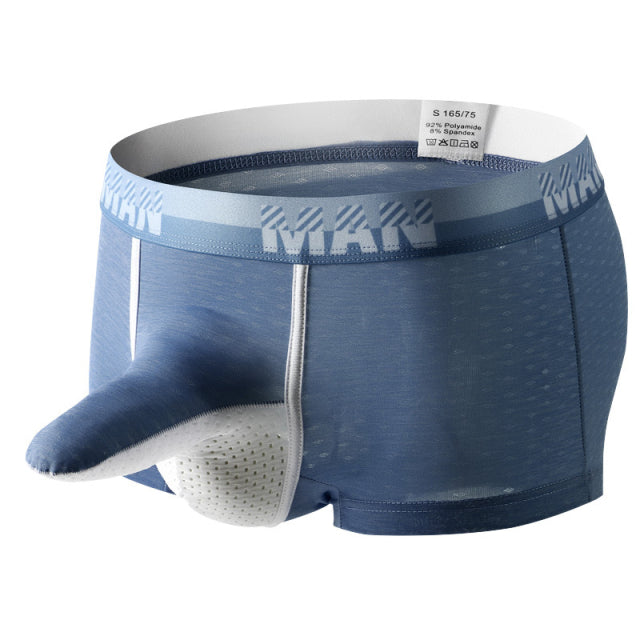 Breathable Underwear Comfortable Panties Independent Penis Scrotum Briefs Intimates Knickers Soft Seamless Male Panties