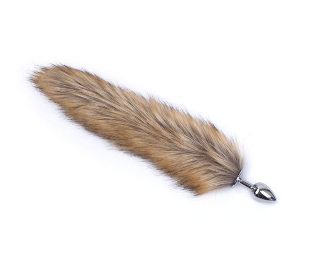Sexy Fox Tail Anal Plug Anal Sex Toys For Women Metal Butt Plug Cosplay Sex Games for Couple Flirting Dildo Goods For adults 18