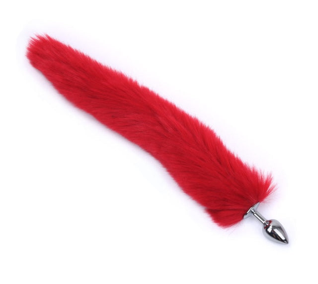 Sexy Fox Tail Anal Plug Anal Sex Toys For Women Metal Butt Plug Cosplay Sex Games for Couple Flirting Dildo Goods For adults 18