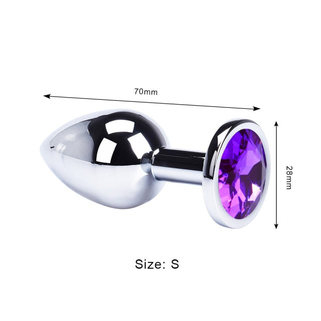 Sexy Fox Tail Anal Plug Anal Sex Toys For Women Metal Butt Plug Cosplay Sex Games for Couple Flirting Dildo Goods For adults 18