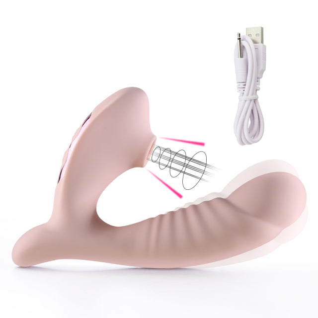 Silicone Vagina Sucking Vibrators 10 Speed Vibrating Oral Sex Clit Sucker Clitoris Stimulator Sex Toys for Woman Masturbation