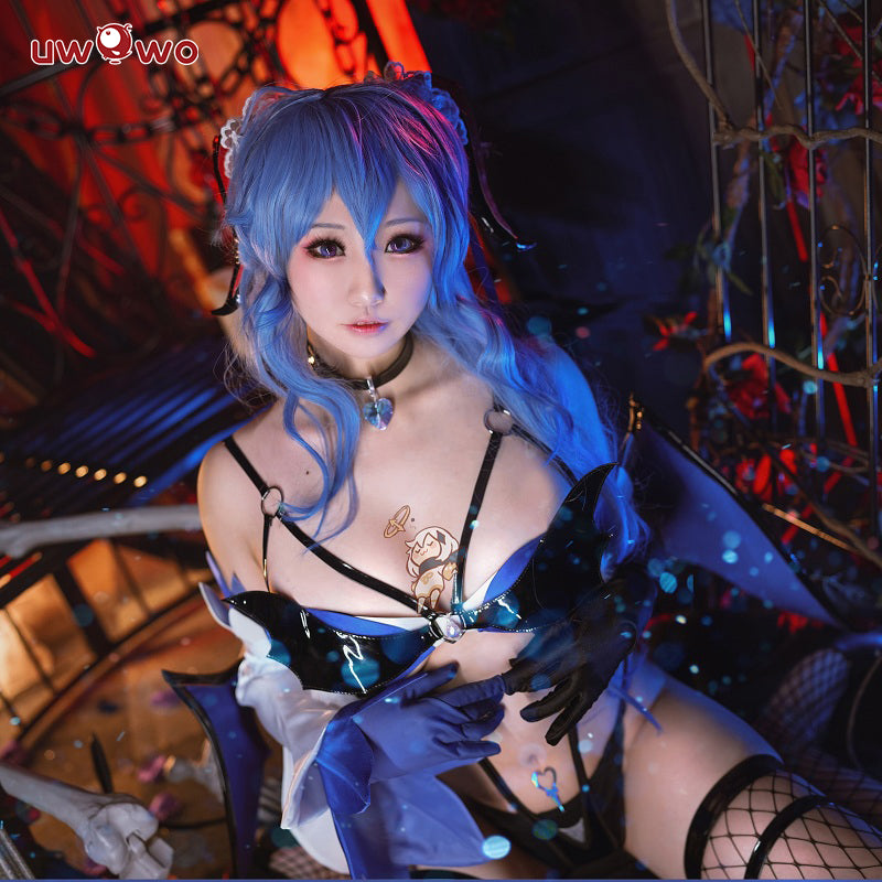 UWOWO NSFW Genshin Impact Fanart Succubus Ganyu Cosplay Costume Sexy Cos Outfit