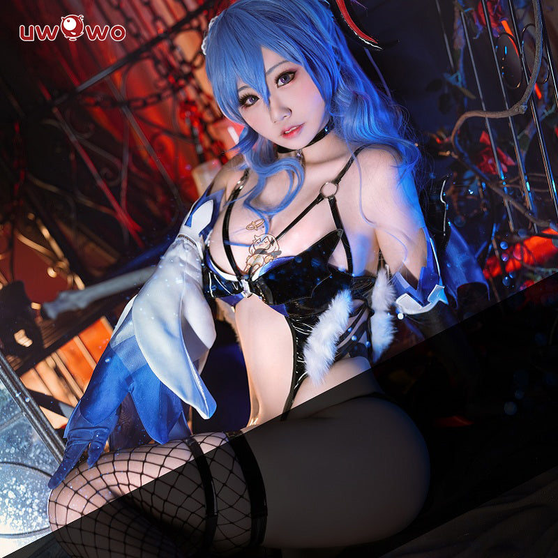 UWOWO NSFW Genshin Impact Fanart Succubus Ganyu Cosplay Costume Sexy Cos Outfit
