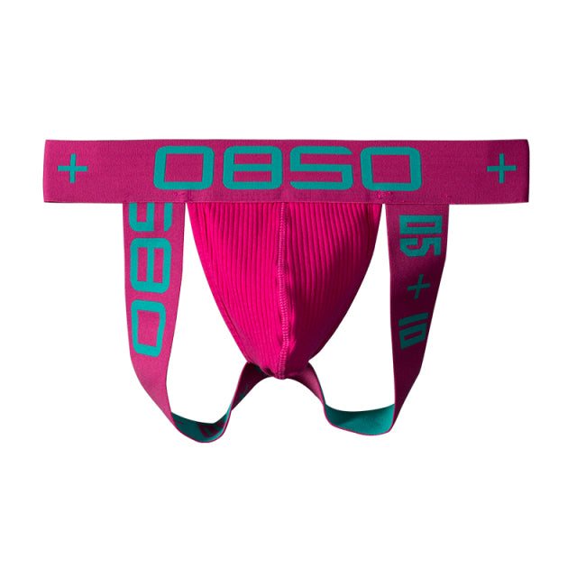 Cotton Breathable Gay Men Sexy Underwear Thong Men Jockstrap Patchwork Sissy panties Mens Thongs And G strings Sexi