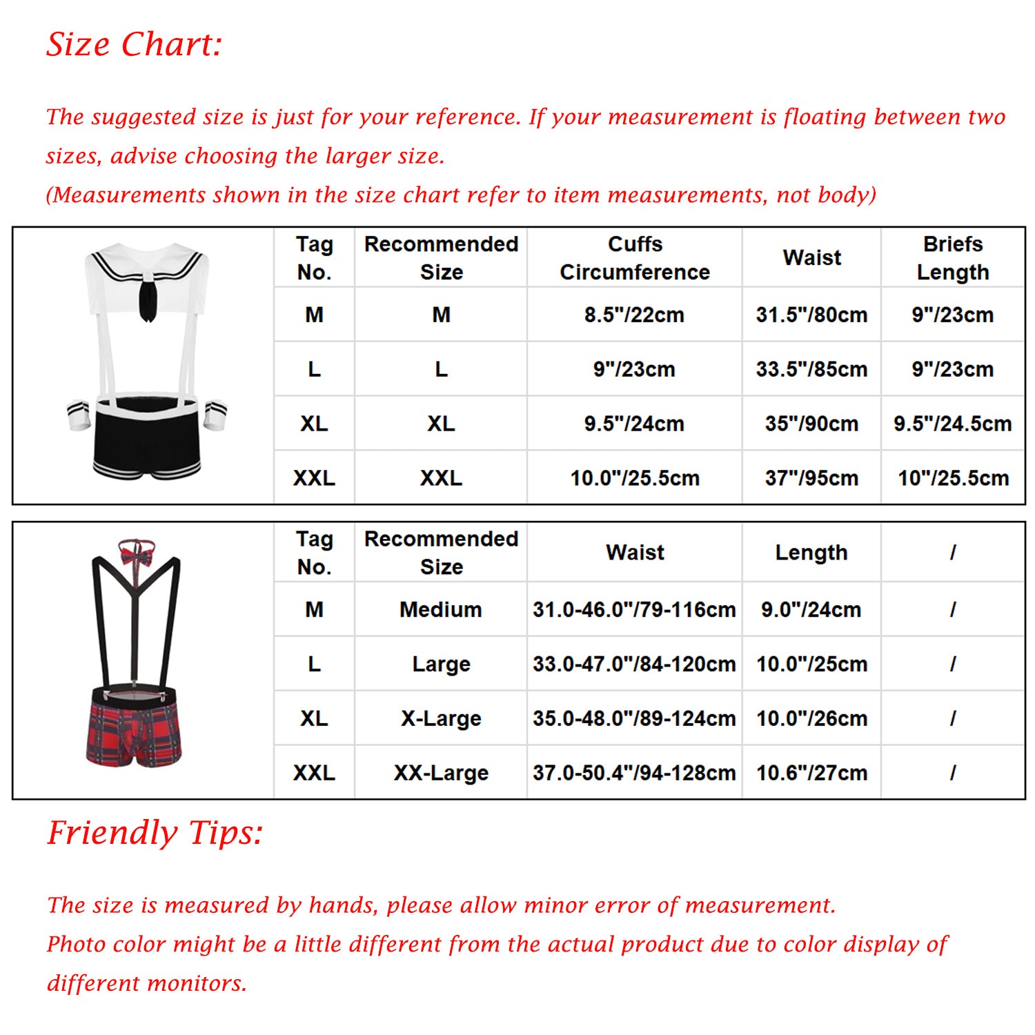 Mens Male sexy Sailor Costumes Navy Cosplay Costume Role Play Underwear Sets Elastic Suspenders Boxer Briefs with Collar Cuffs