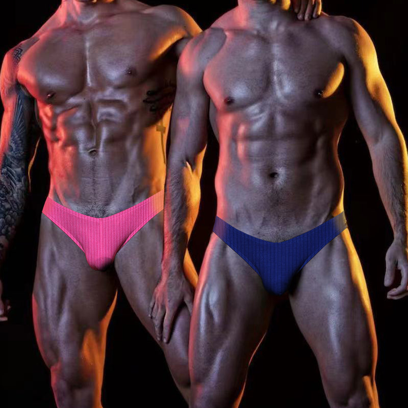 4Style Gay Underwear Men Thongs And G Strings Cotton Men Jockstrap Breathable Thong Man Panties U Convex Cueca Tanga Sissy