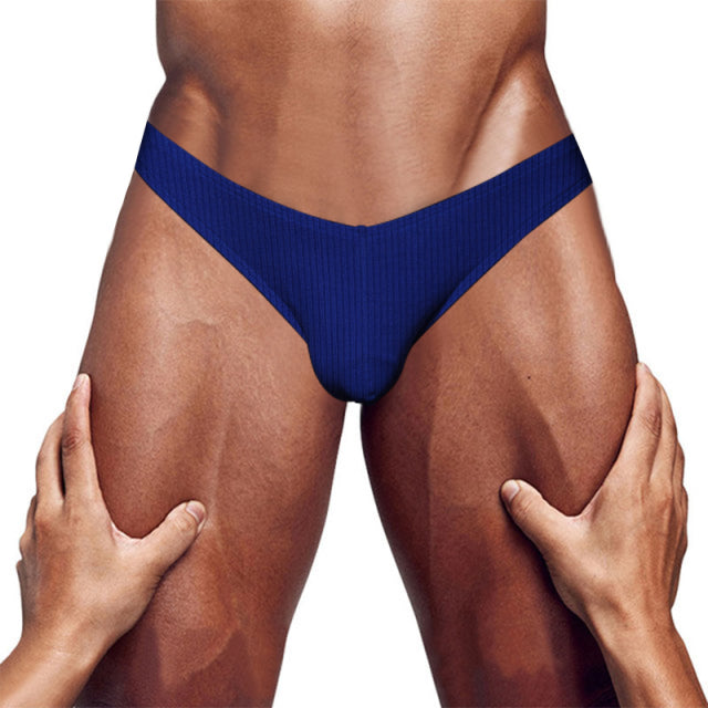 4Style Gay Underwear Men Thongs And G Strings Cotton Men Jockstrap Breathable Thong Man Panties U Convex Cueca Tanga Sissy