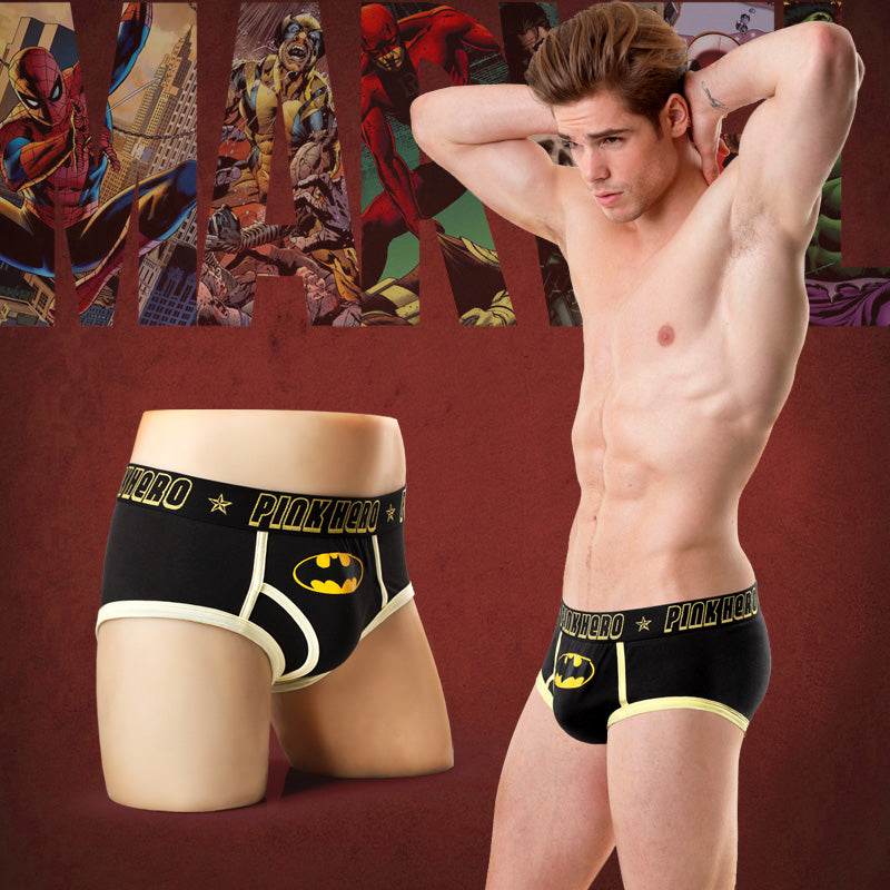 PINKHERO Men Panties Homme，Homens Cueca，Printed Male Underpants For Men, Comfortable Cotton Underwear Hombre Sexy Briefs