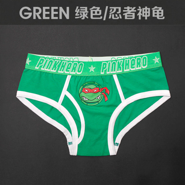 PINKHERO Men Panties Homme，Homens Cueca，Printed Male Underpants For Men, Comfortable Cotton Underwear Hombre Sexy Briefs