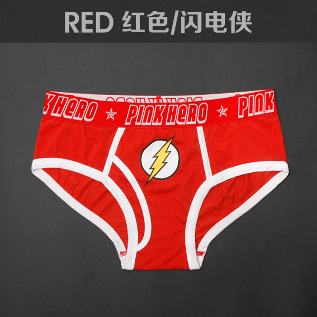 PINKHERO Men Panties Homme，Homens Cueca，Printed Male Underpants For Men, Comfortable Cotton Underwear Hombre Sexy Briefs