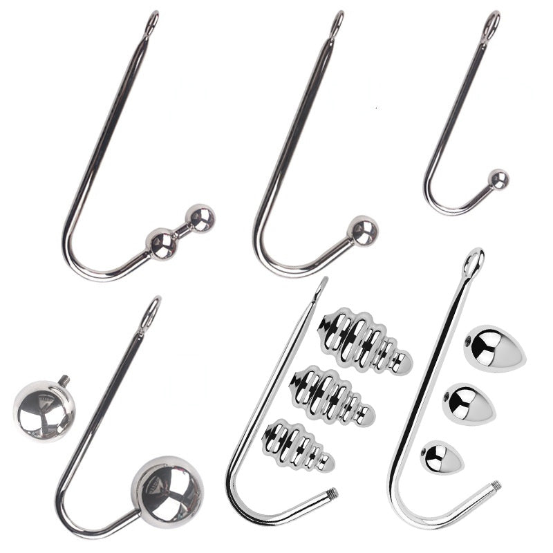 Metal Anal Hook BDSM Sex Toys Anal Ball Butt Plug Bondage Prostage Massager Anal Dildo Chastity