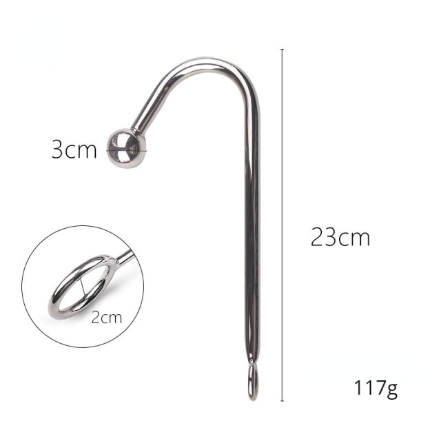 Metal Anal Hook BDSM Sex Toys Anal Ball Butt Plug Bondage Prostage Massager Anal Dildo Chastity