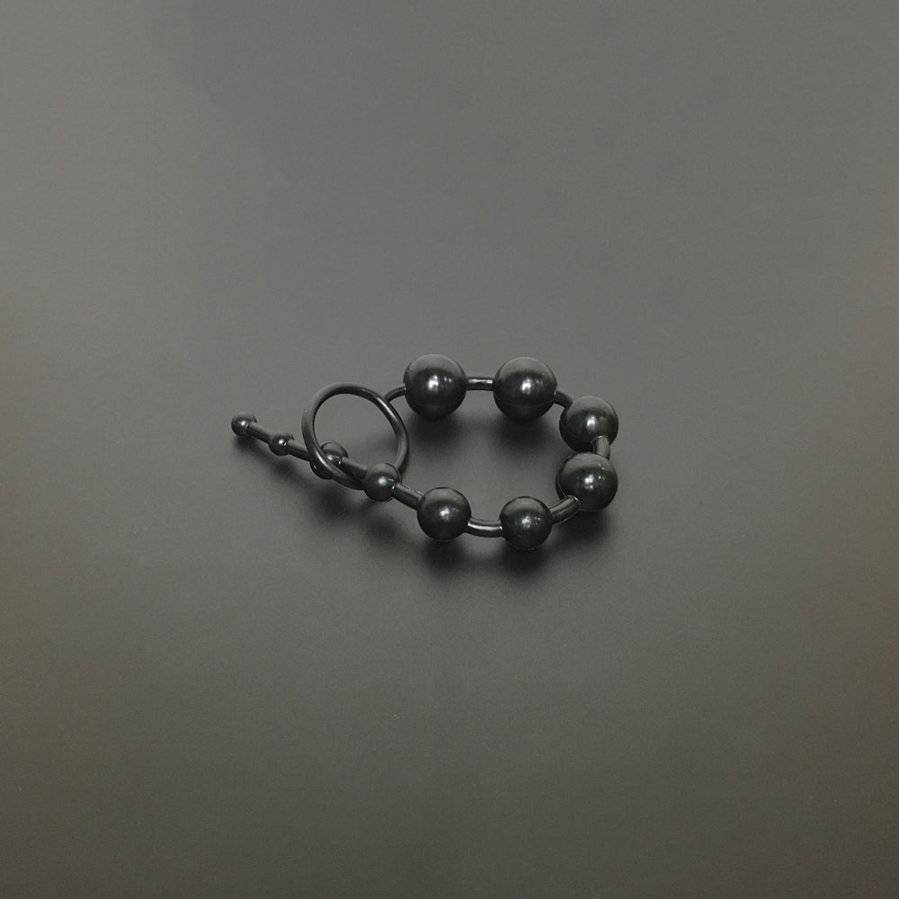 Soft Rubber Anal Plug Beads Long Orgasm Vagina Clit Pull Ring Ball Butt Toys Stimulator Sex Toys For Adults Women