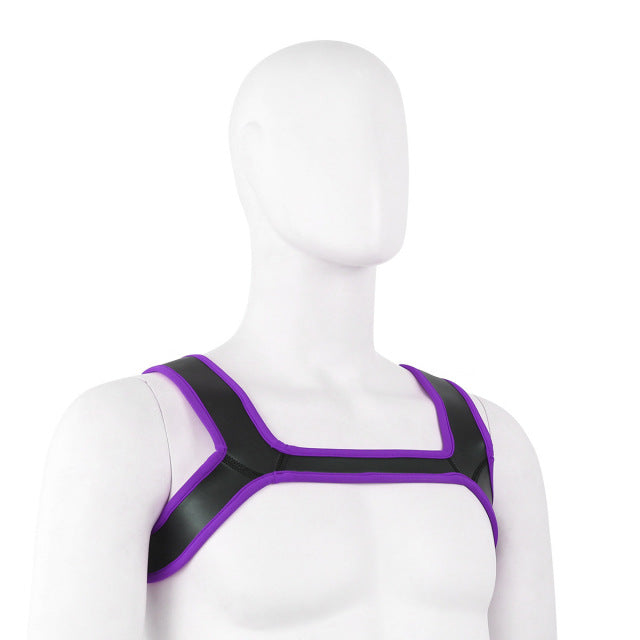 Sex Bondage Set Dog Hood Mask Neck Collar Armband Bdsm Bondage Restraint Men Chest Strap Sexy Costume Dog Slave Roleplay Toys