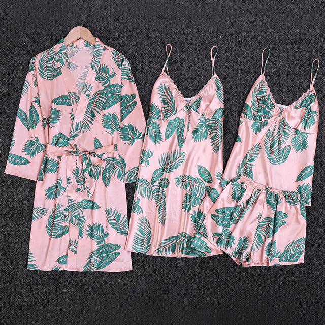 Women Sleepwear Short Set Pajamas For Women Pajama Short Sleeve Shorts Summer Pijama Casual Female Pijama Home Wear Plus size