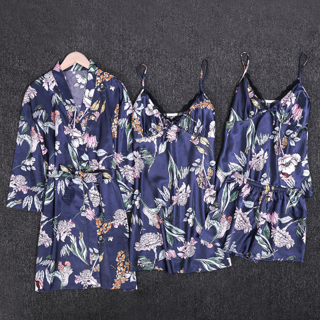 Women Sleepwear Short Set Pajamas For Women Pajama Short Sleeve Shorts Summer Pijama Casual Female Pijama Home Wear Plus size