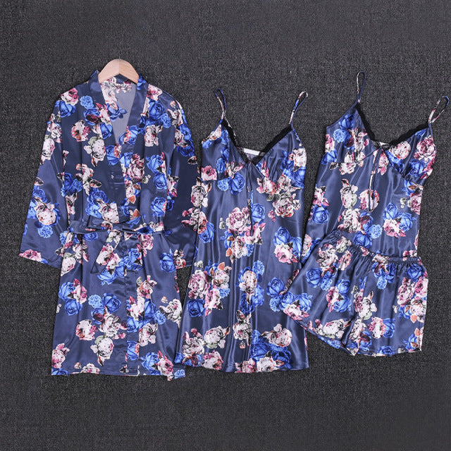 Women Sleepwear Short Set Pajamas For Women Pajama Short Sleeve Shorts Summer Pijama Casual Female Pijama Home Wear Plus size