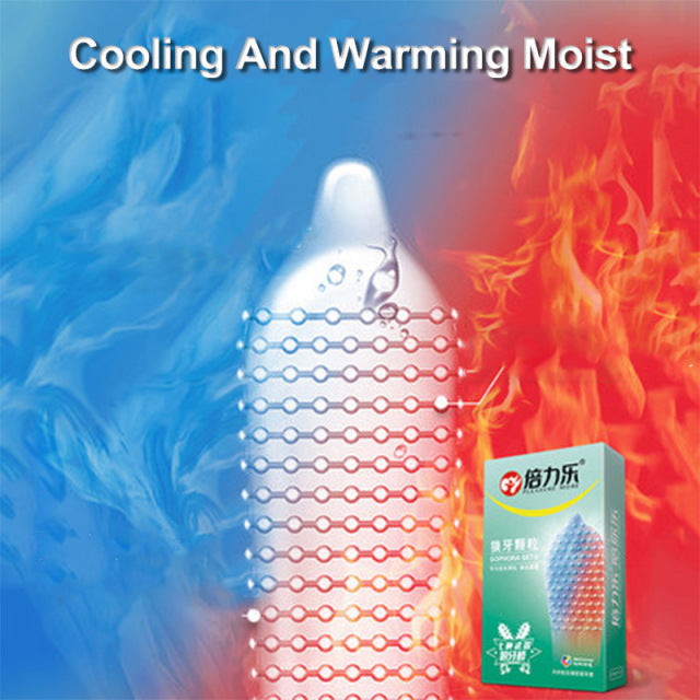 10pcs/set G-spot Large Particles Delay Sex Condoms Natural Latex Condom Lubrication Ultra Thin Sex Toys For Men Sex Products