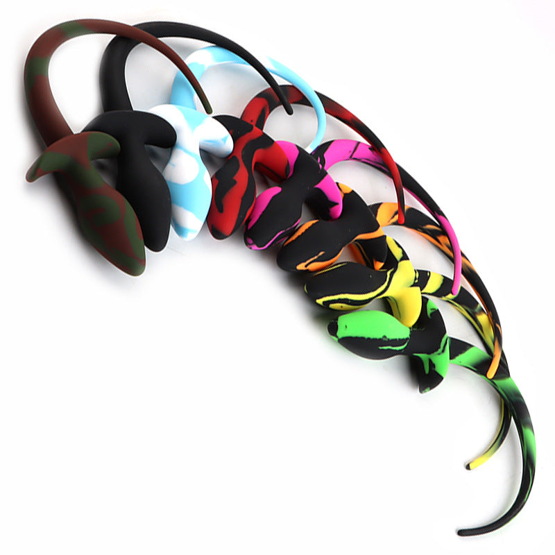 Anal Plug Tail Butt Plug Silicone Dog Tail Sex Toys for Women Men Slave Games SM Erotic Toy G-spot Massage Sex Products Bdsm Gay