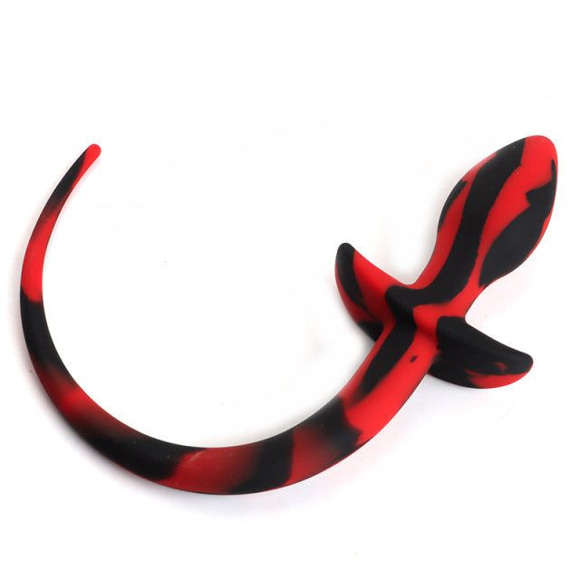 Anal Plug Tail Butt Plug Silicone Dog Tail Sex Toys for Women Men Slave Games SM Erotic Toy G-spot Massage Sex Products Bdsm Gay