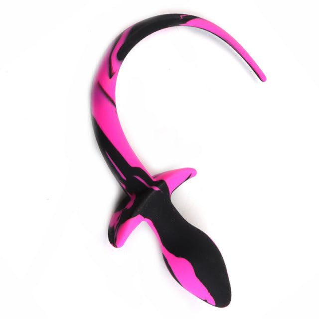 Anal Plug Tail Butt Plug Silicone Dog Tail Sex Toys for Women Men Slave Games SM Erotic Toy G-spot Massage Sex Products Bdsm Gay