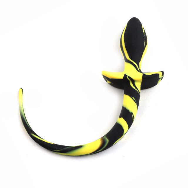 Anal Plug Tail Butt Plug Silicone Dog Tail Sex Toys for Women Men Slave Games SM Erotic Toy G-spot Massage Sex Products Bdsm Gay