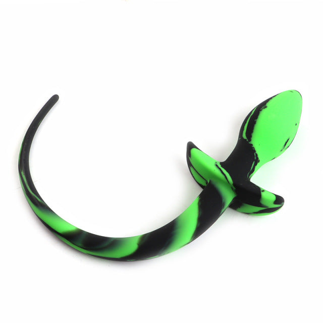 Anal Plug Tail Butt Plug Silicone Dog Tail Sex Toys for Women Men Slave Games SM Erotic Toy G-spot Massage Sex Products Bdsm Gay
