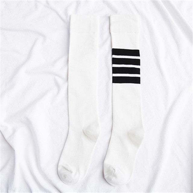 Knee High Socks Women Long Socks for Girls Over The Knee Thigh High Socks For European and American Socks Women