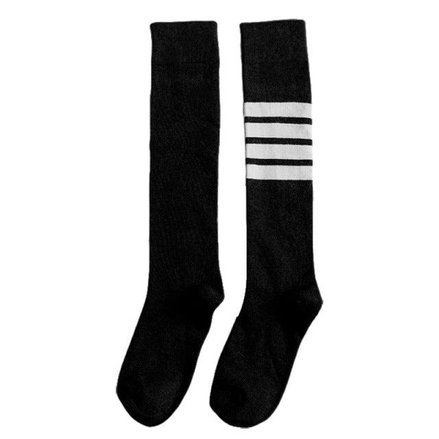Knee High Socks Women Long Socks for Girls Over The Knee Thigh High Socks For European and American Socks Women