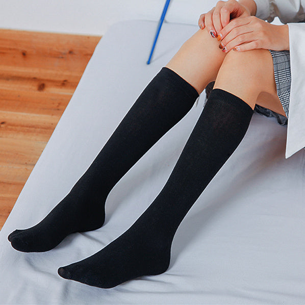 Knee High Socks Women Long Socks for Girls Over The Knee Thigh High Socks For European and American Socks Women