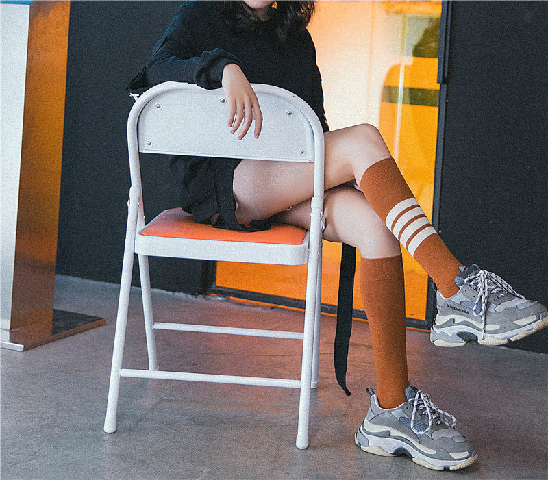 Knee High Socks Women Long Socks for Girls Over The Knee Thigh High Socks For European and American Socks Women