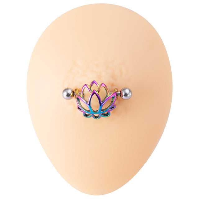 1 Pair Bee Bird Nipple Barbell 14g Cow Spider Nipple Rings Surgical Steel Nipple Piercing Ring Women Sexy Body Piercing Jewelry