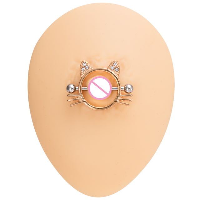 1 Pair Bee Bird Nipple Barbell 14g Cow Spider Nipple Rings Surgical Steel Nipple Piercing Ring Women Sexy Body Piercing Jewelry