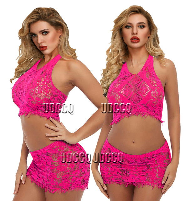 Babydoll exotic apparel Catsuit Underwear Chemises Teddies garters Costume sleepwea sexy dress for sex PINK lingerie plus size